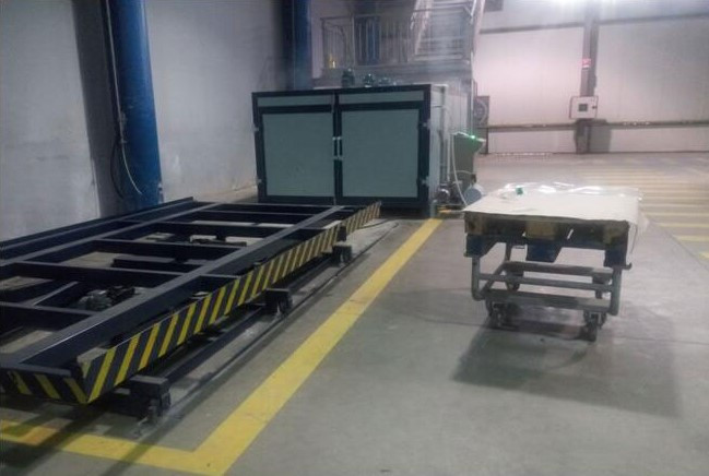 печь триплекса с платформой